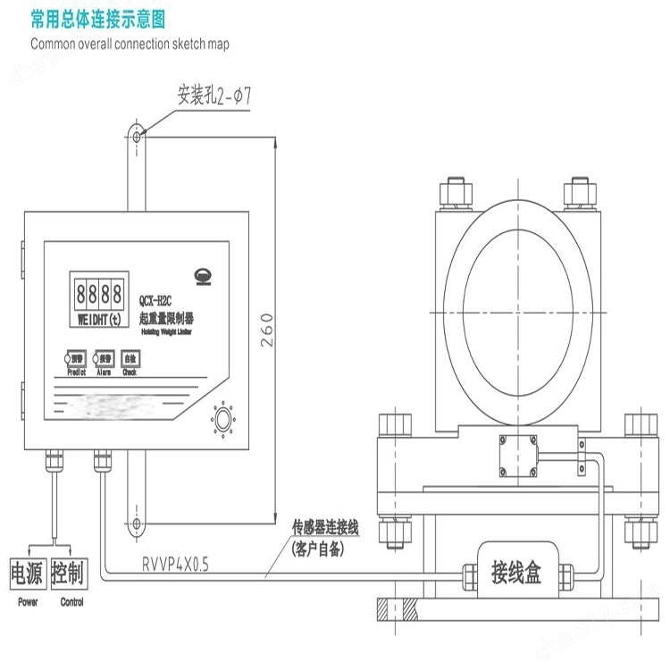 QCX-H2Z1起重量限位开关